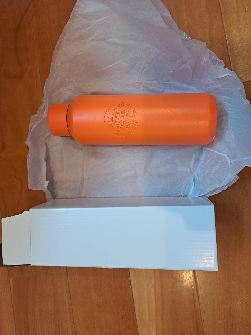 (新品未使用)PORTER×スタバ ステンレスボトル 591ml オレンジ