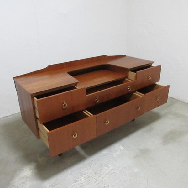 イギリス ビンテージ 家具 サイドボード キャビネット 飾り棚 英国 6165e