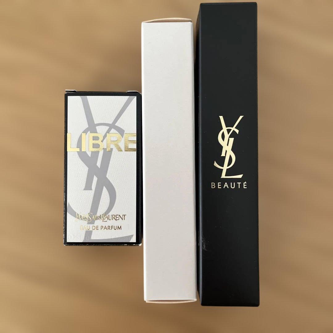 未使用・箱あり YSLミニ香水3本セット リブレ2本／モンパリ1本 可愛いボトル