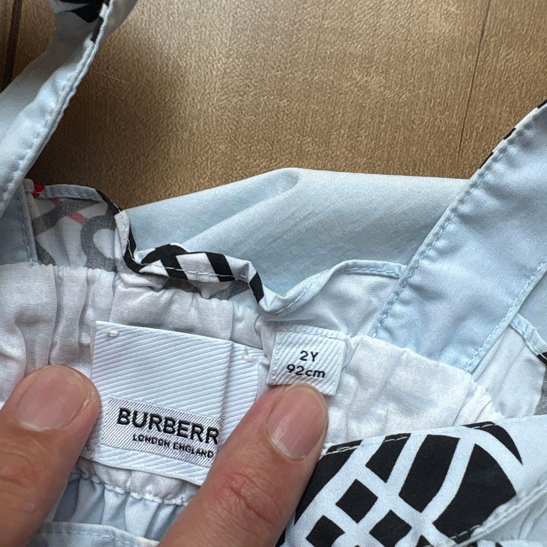 BURBERRY ノースリーブ　ワンピース 2Y