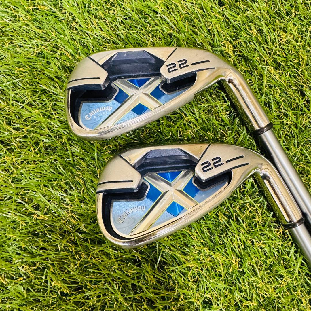 【女性用】Callaway X-22 X-20 レディース アイアンセット 4本