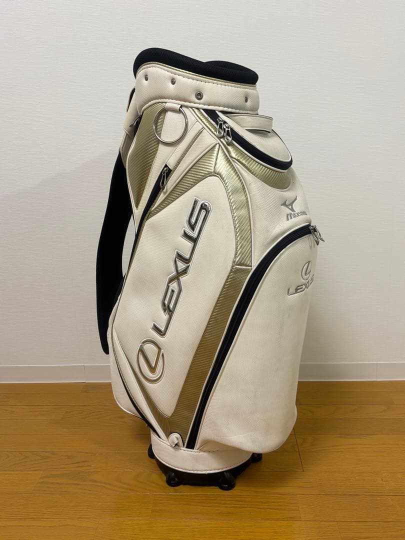 希少　正規品　レクサス　LEXUS キャディバッグ　ゴルフ(フード付)