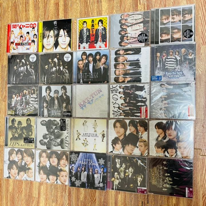 KAT-TUN CD シングル アルバム　74枚　FC限定盤２枚あり
