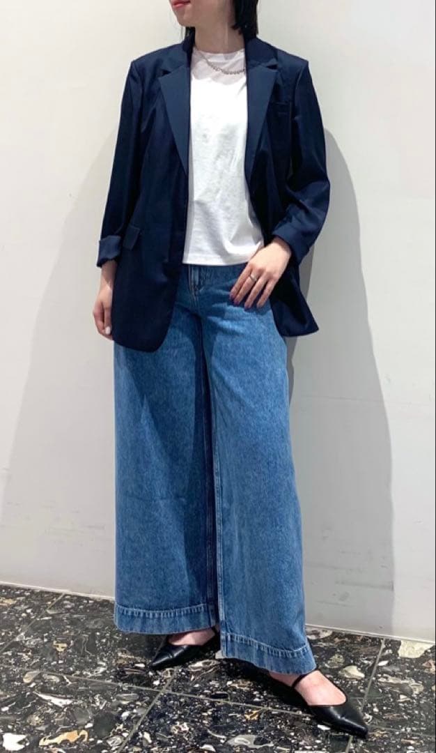 【25FW 新作】　Theory シルクジャケット　ウォッシャブル素材