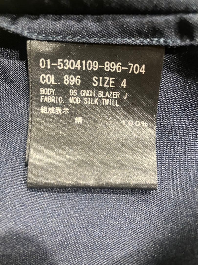 【25FW 新作】　Theory シルクジャケット　ウォッシャブル素材