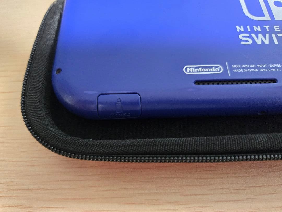 Nintendo Switch Lite 青 本体 充電器 ケース付き