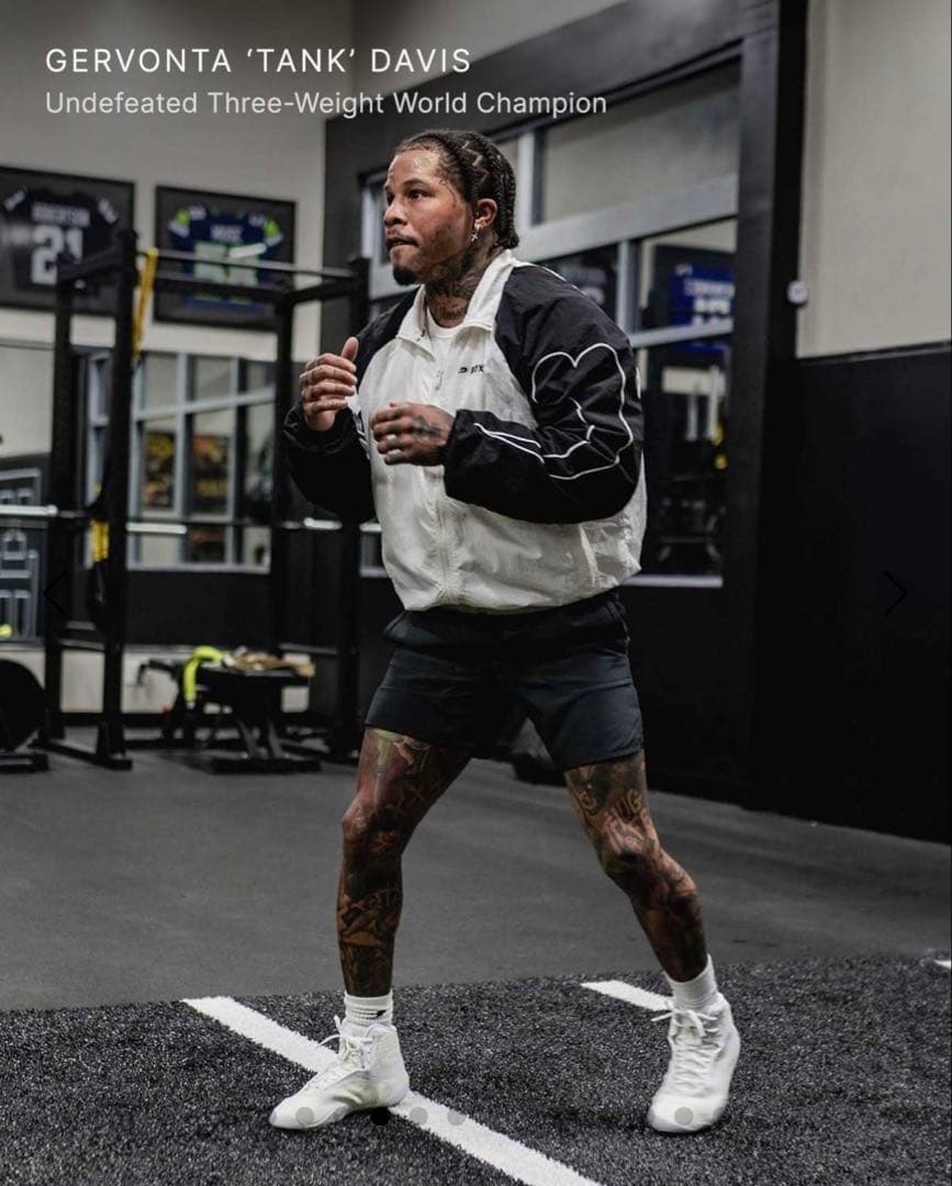 ボクシング BOXRAW Tunero Track Jacket White Black L