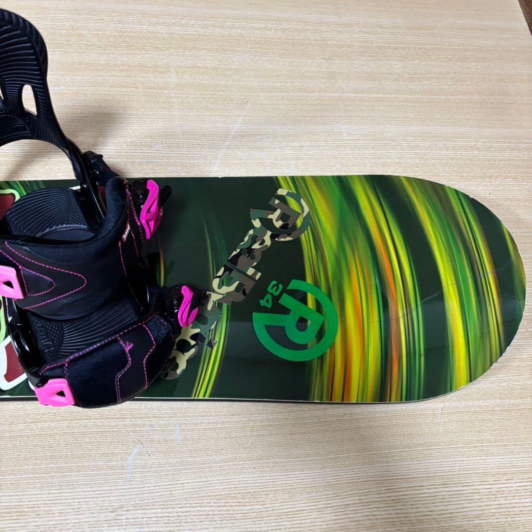 ROME SDS ローム HEAD レディーススノーボード3点セット　145cm