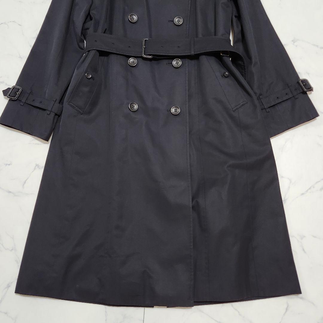 バーバリーロンドン　ライナー付きトレンチコート　ノバチェック　ロング　11
