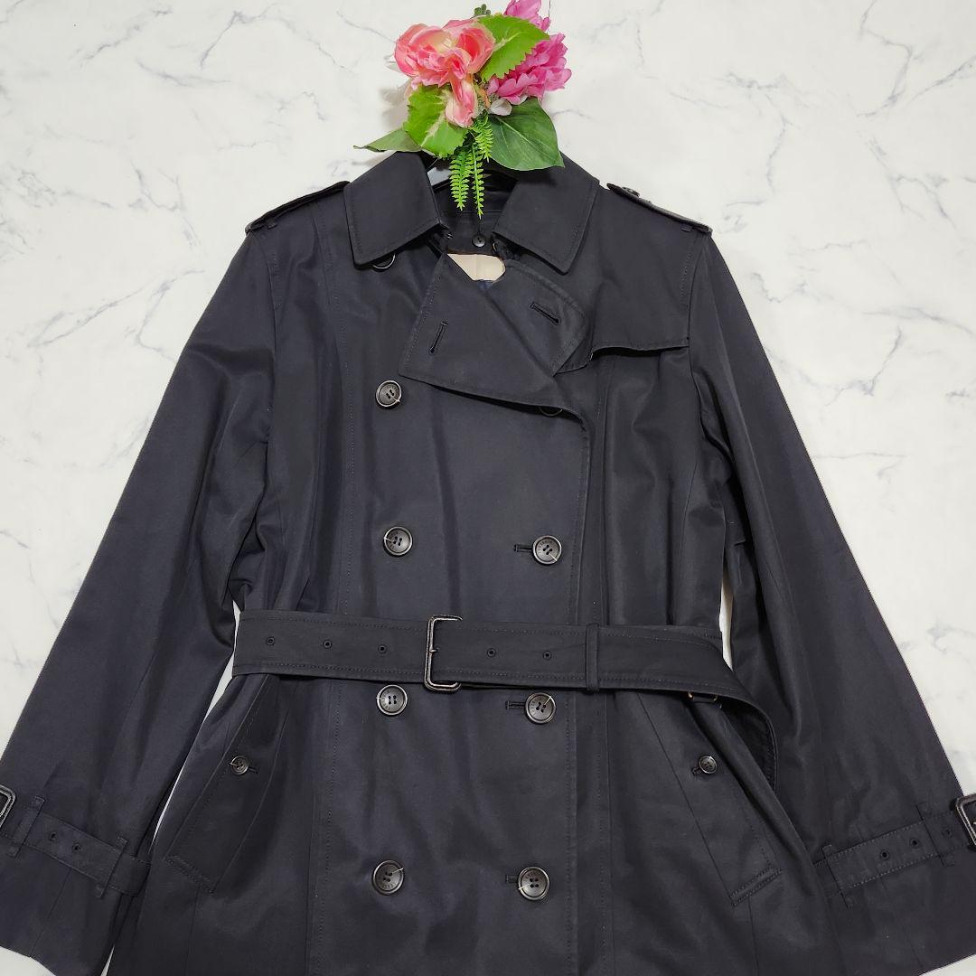 バーバリーロンドン　ライナー付きトレンチコート　ノバチェック　ロング　11