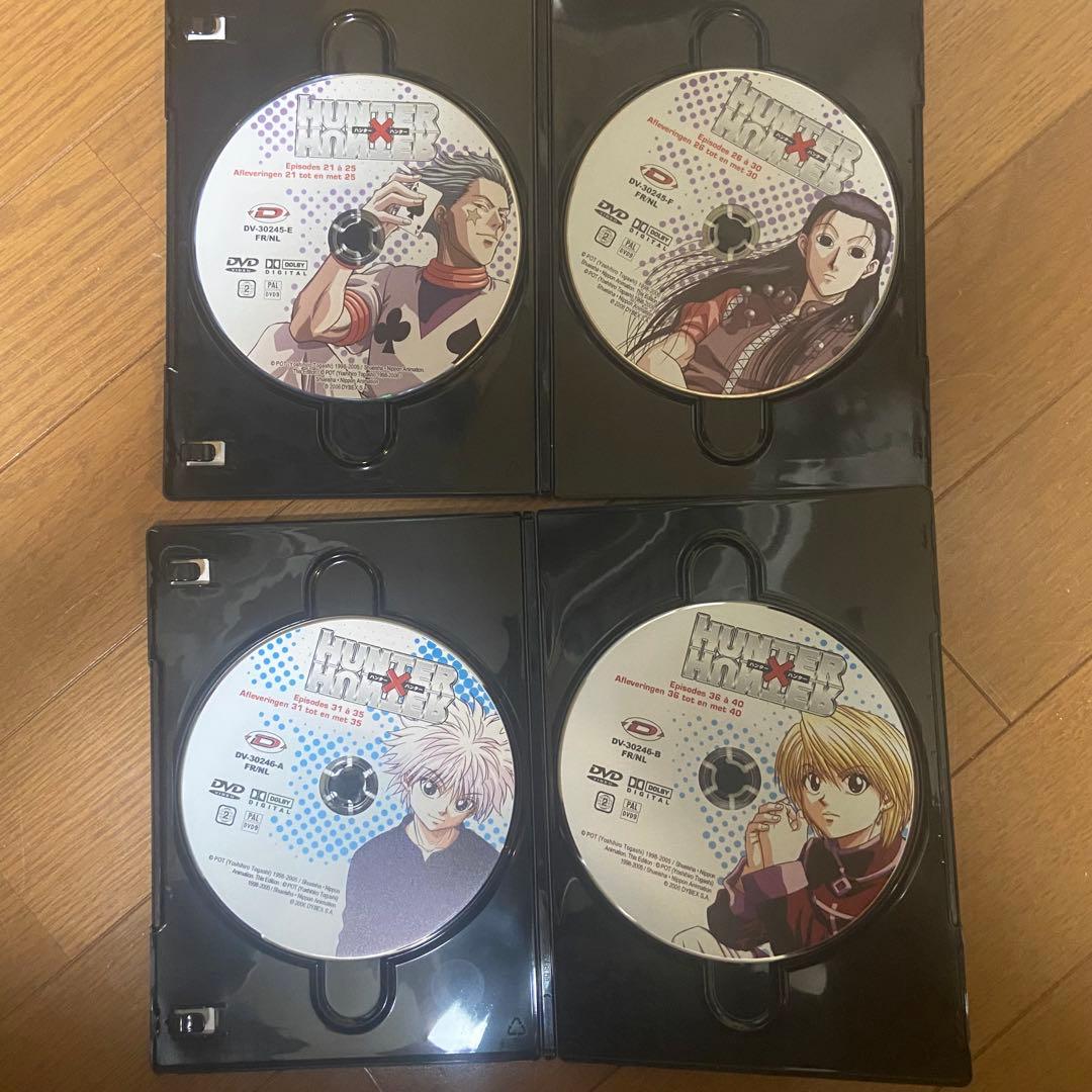 HUNTER×HUNTER dvd フランス語 日本語　旧作ver