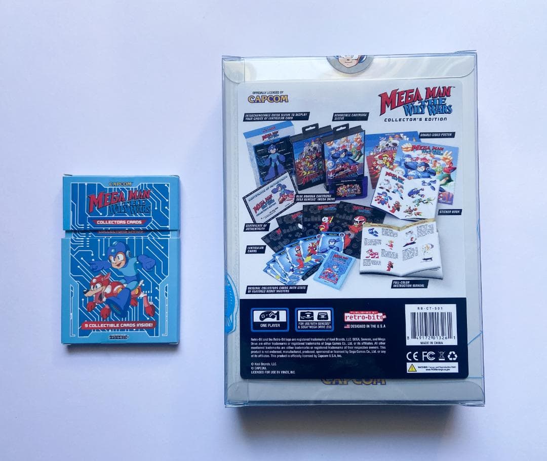 ロックマンメガワールド MEGAMAN WILY WARS メガドライブ