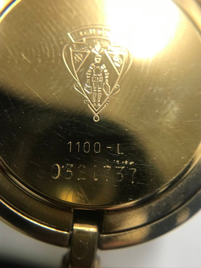 GUCCI グッチ チェンジベゼル 1100-L ベゼル交換　バングルウォッチ