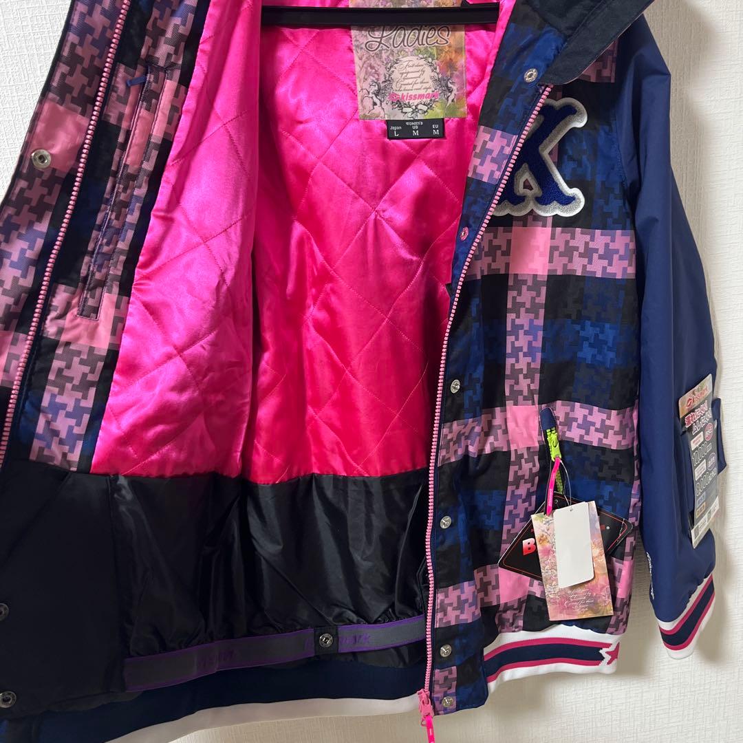 新品　kissmark 高機能　防水　ボードウェア　キスマーク　スキーウェア　Ｌ