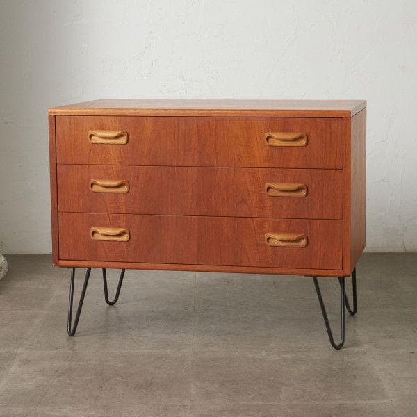 92720★G-PLAN Fresco チーク チェスト 鉄脚 サイドボード