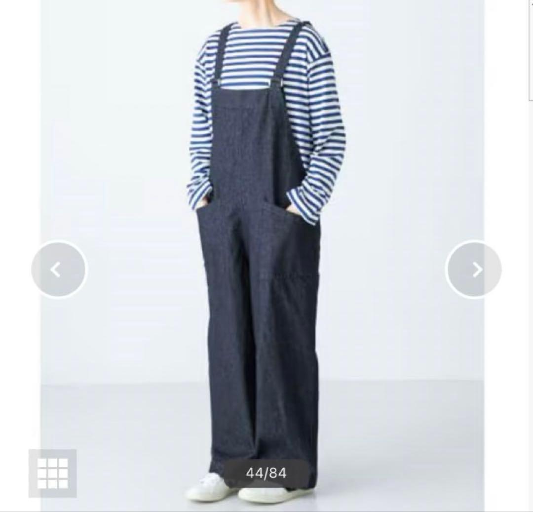 kagure デニムサロペット　インディゴ