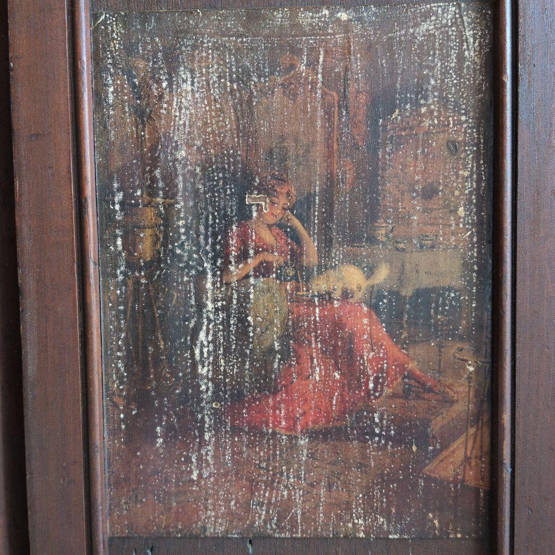 イギリスアンティーク ドール用パーテーション 衝立