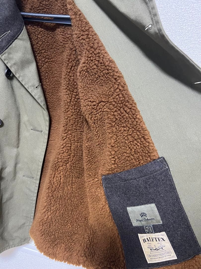 【未使用】Nigel Cabourn JEEP COAT - HALFTEX