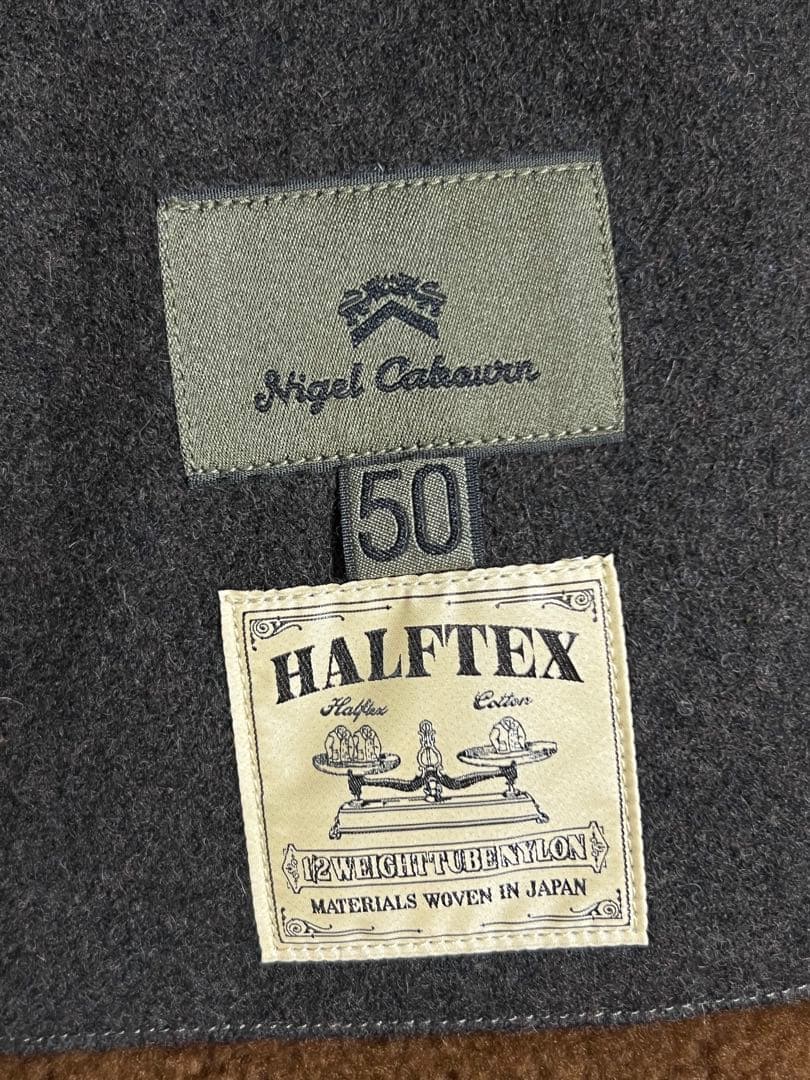 【未使用】Nigel Cabourn JEEP COAT - HALFTEX