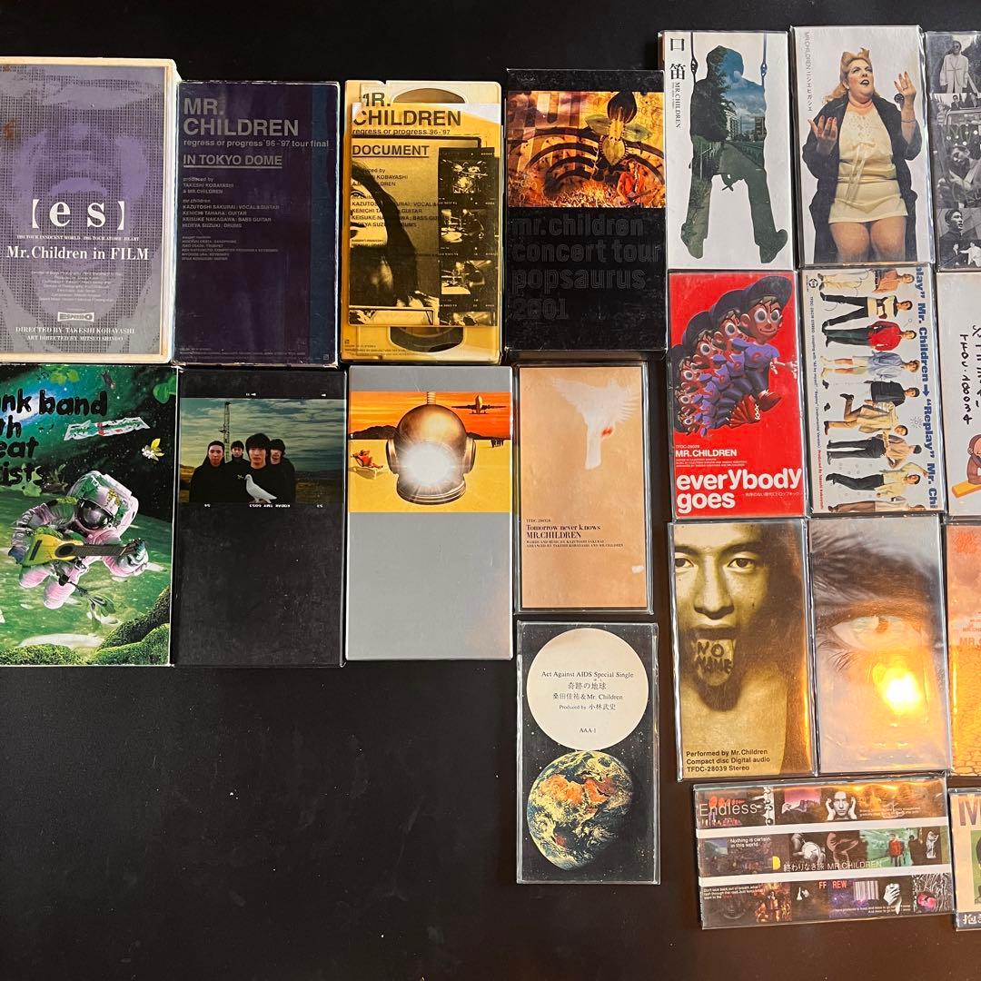 Mr.Children ミスチル　CD VHS DVD Blu-rayまとめ売り