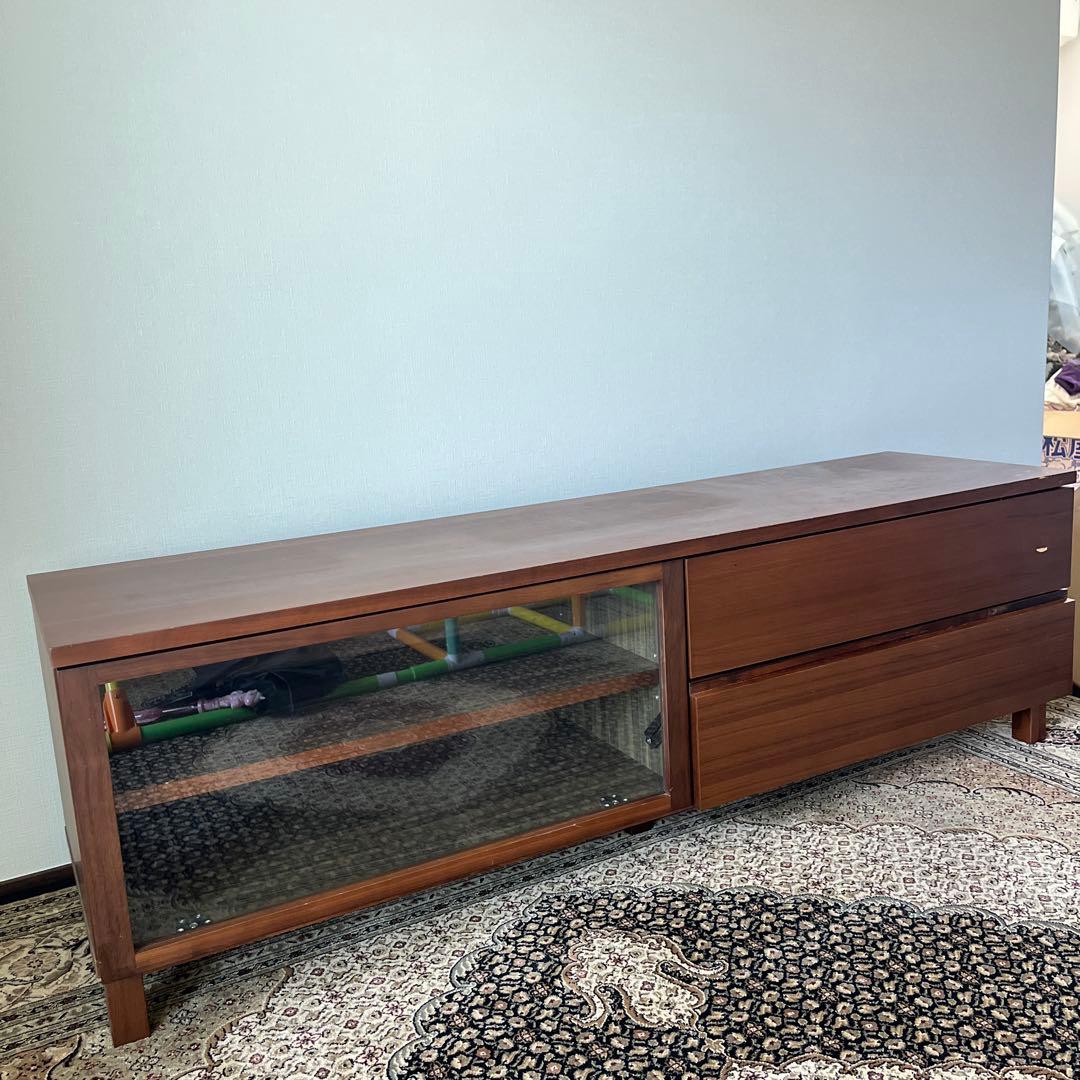 無印良品 テレビ台 テレビボード 150cm 足つき 廃番 傷あり