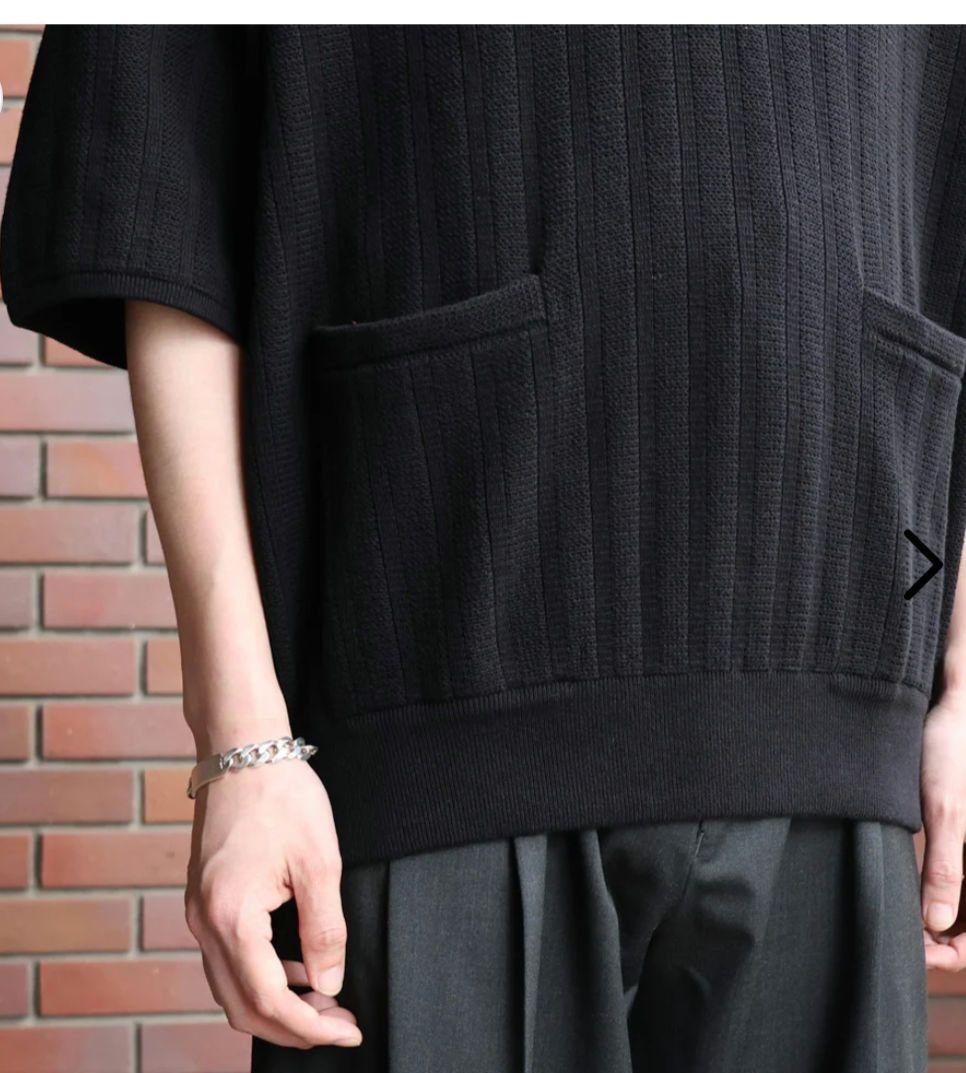 crepuscule　クレプスキュール　ポロシャツ　Black