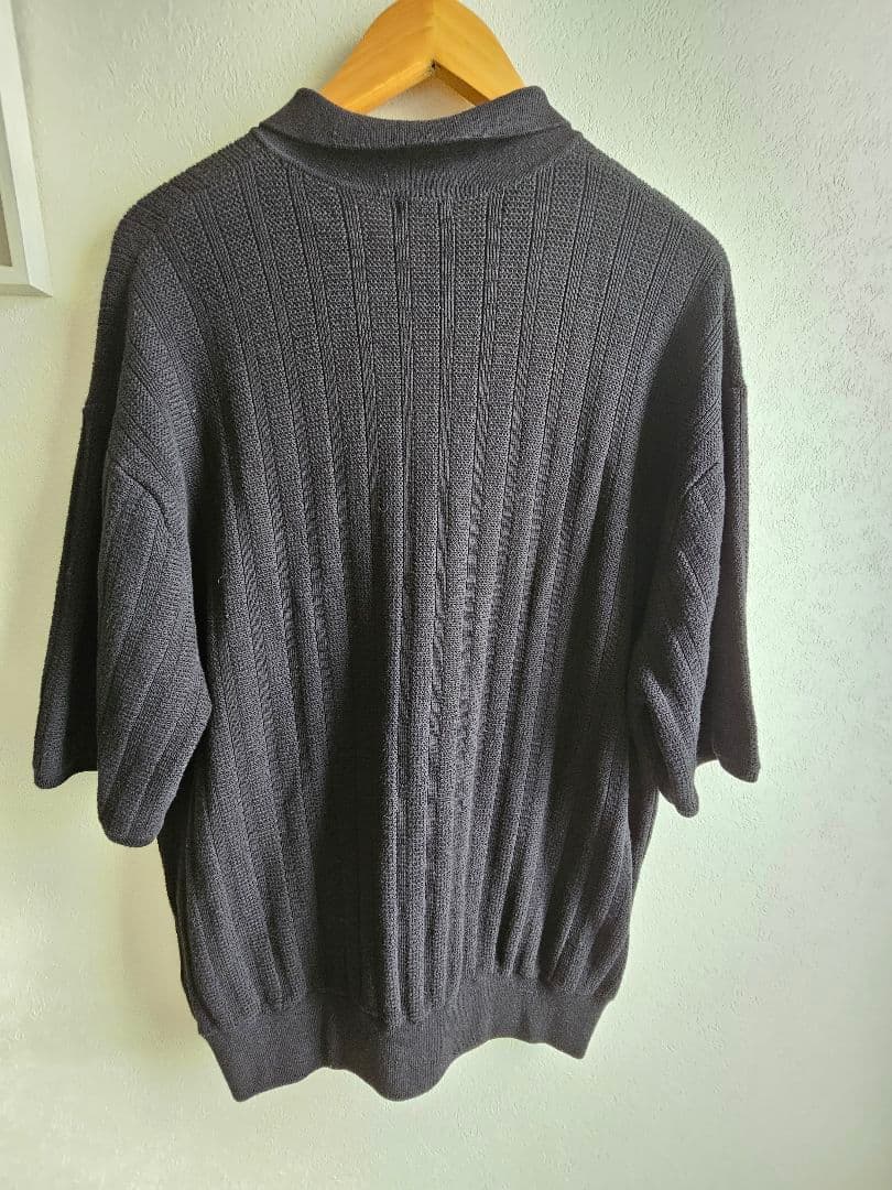 crepuscule　クレプスキュール　ポロシャツ　Black