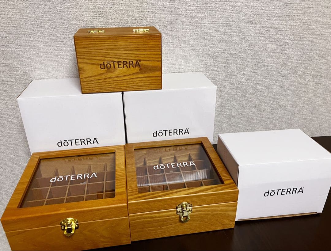 総額16万超え　アロマ38本　木箱3個付doTERRA 値下げセット　大幅値下げ