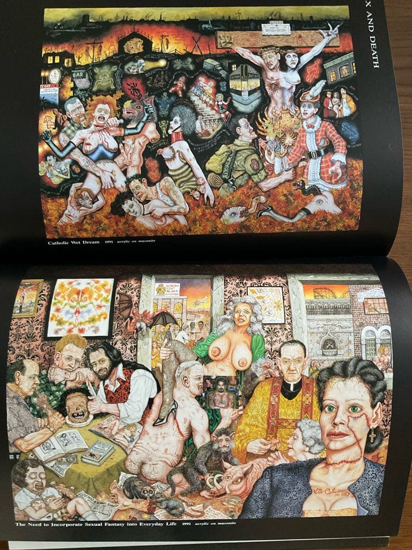 【美品】COSMIC RETRIBUTION: Joe Coleman