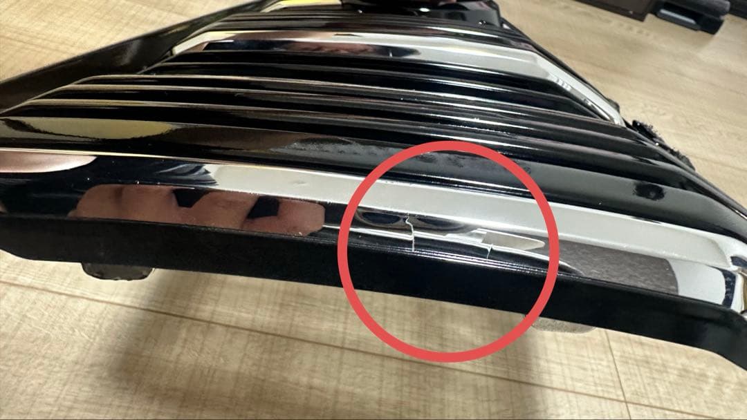 プラド150後期 純正グリル 202ブラック塗装品※メッキ部は除く