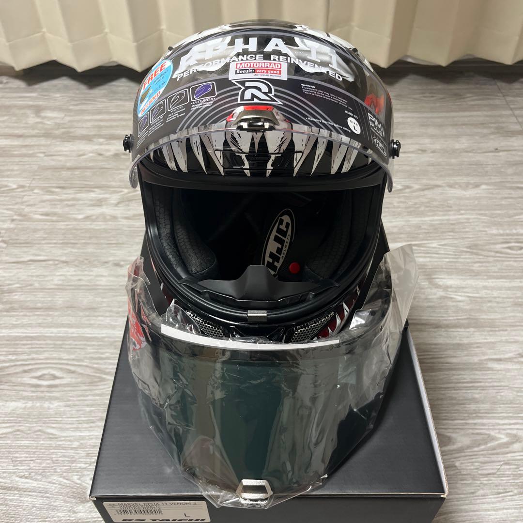 HJC RPHA 11 【MARVEL ヴェノム】 Lサイズ