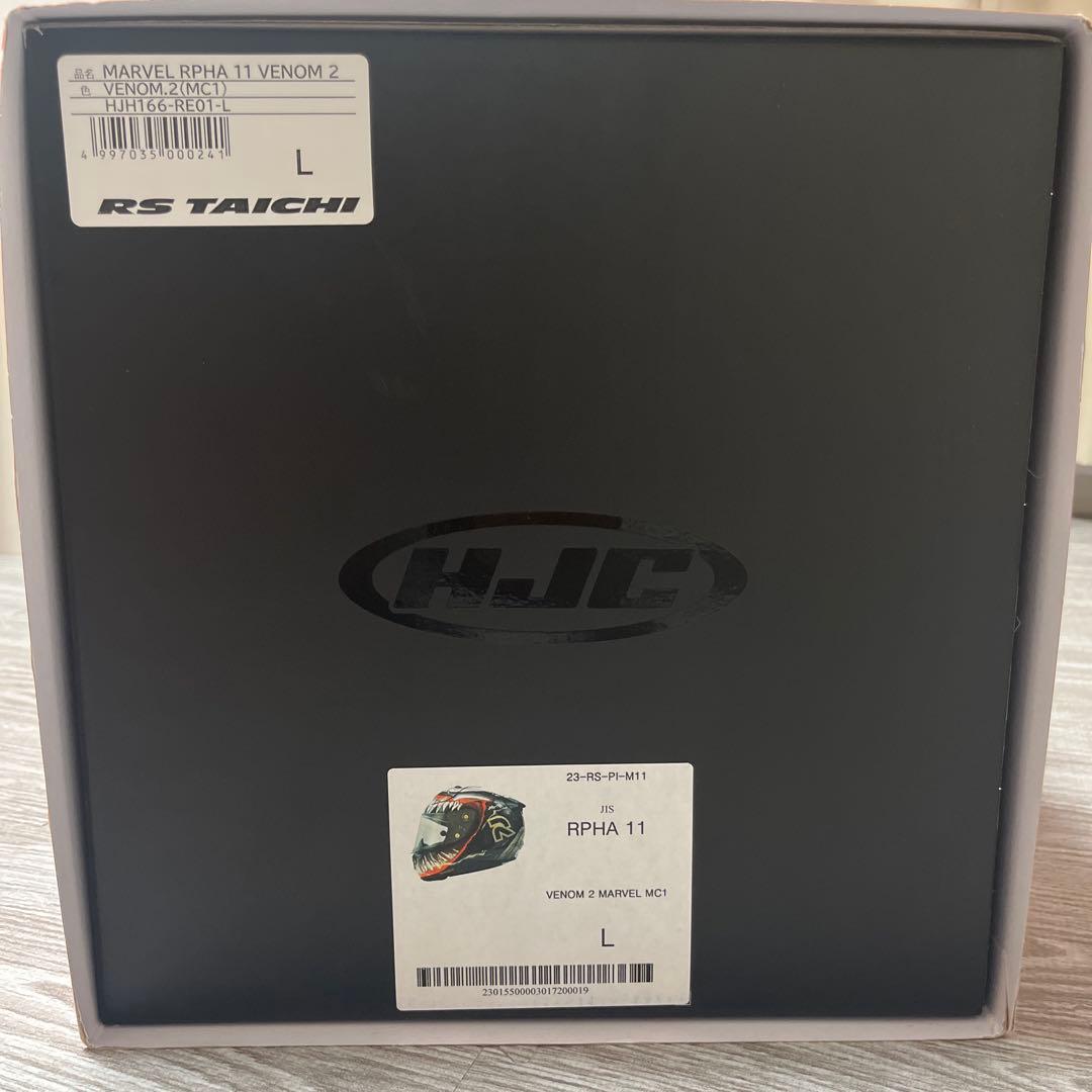 HJC RPHA 11 【MARVEL ヴェノム】 Lサイズ