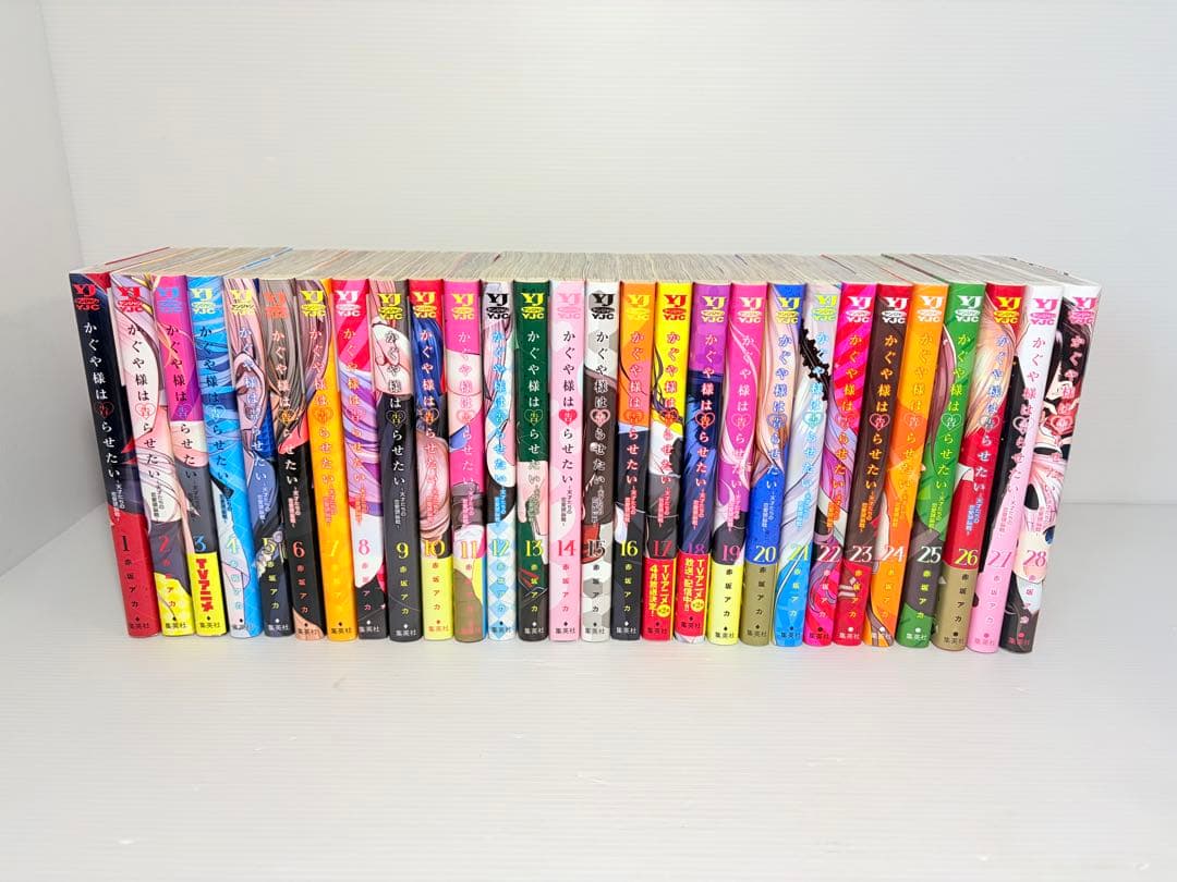 完結記念シール付属‼️ かぐや様は告らせたい 全巻 1〜28