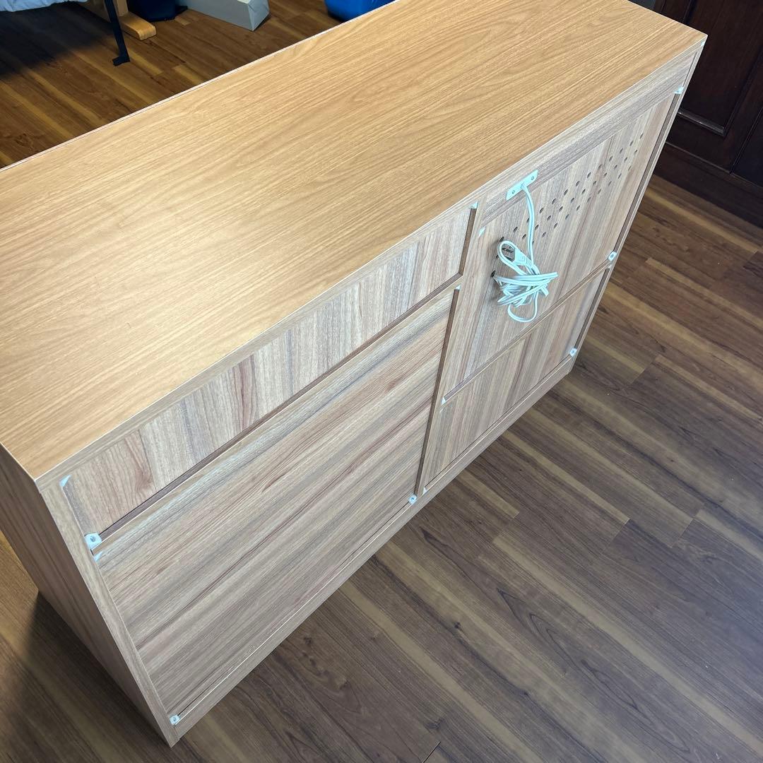 食器棚キッチンカウンター 幅118cmタイプ　LUFFY/レンジ台　SESAME