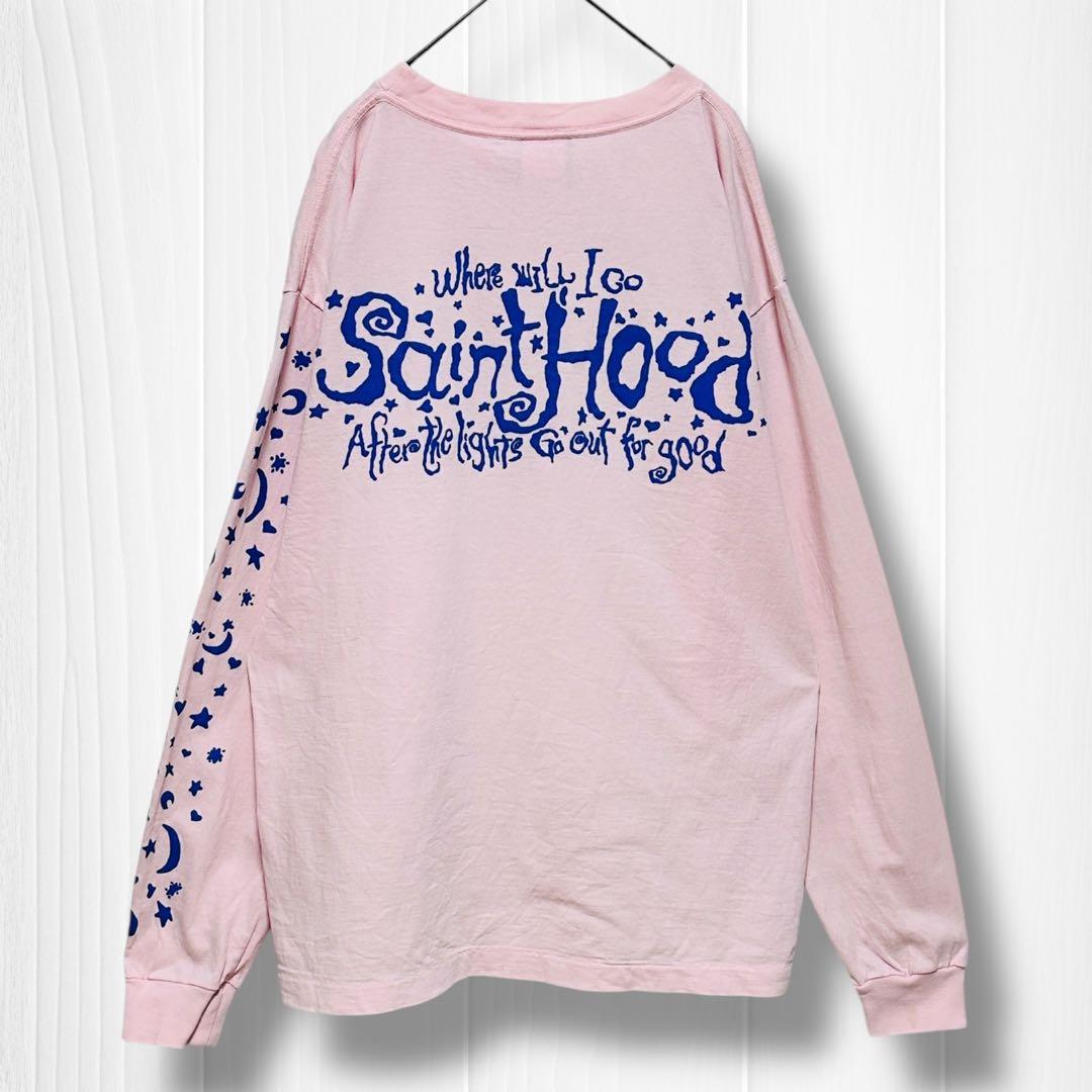 専用【22SS☆国内正規品】LS TEE SAINT HOOD/PINK未使用品