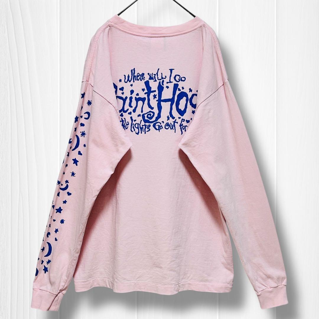 専用【22SS☆国内正規品】LS TEE SAINT HOOD/PINK未使用品