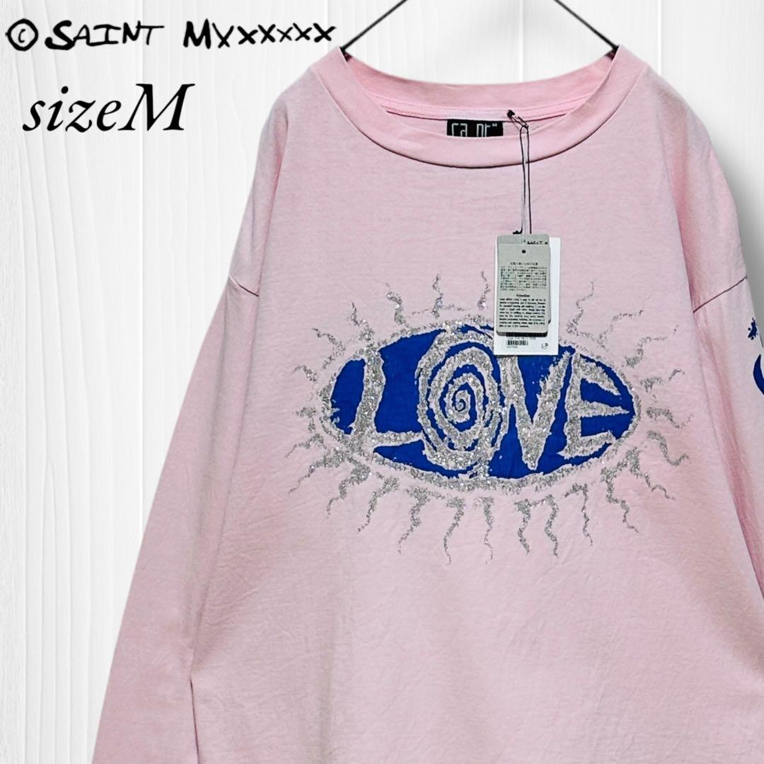 専用【22SS☆国内正規品】LS TEE SAINT HOOD/PINK未使用品