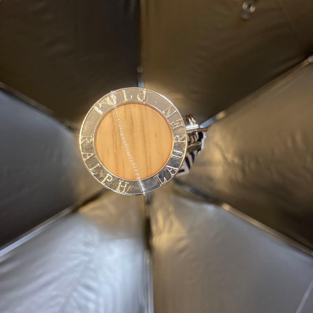 新品　ポロラルフローレン ポロベア 晴雨兼用 折り畳み傘 ベージュ　軽量　訳あり