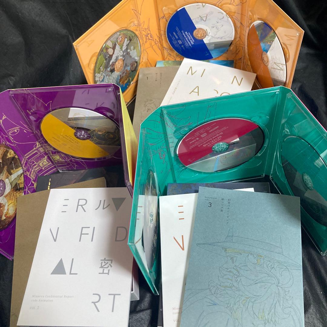 約束のネバーランド Season1 2 限定版 ブルーレイ  全巻　box付き