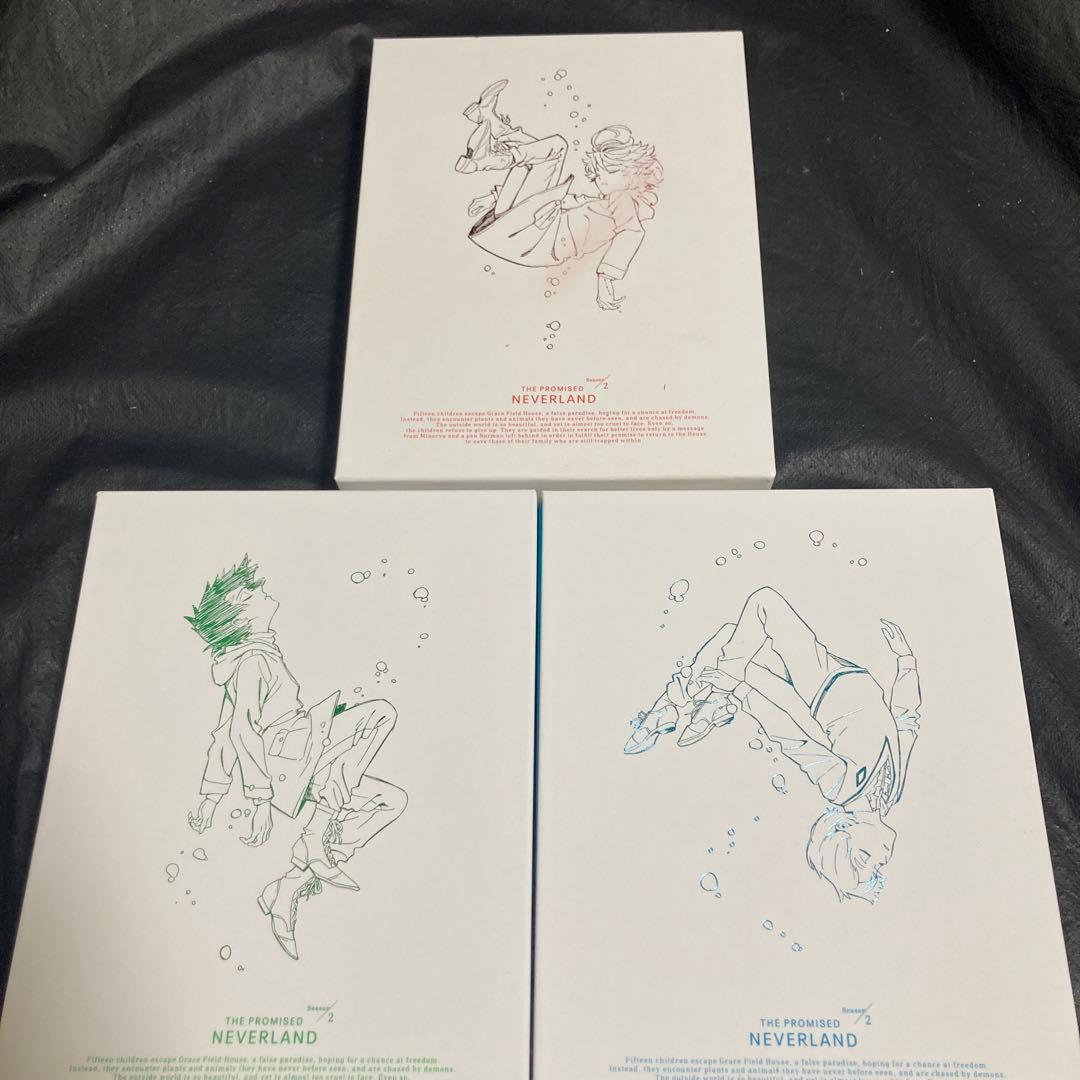 約束のネバーランド Season1 2 限定版 ブルーレイ  全巻　box付き