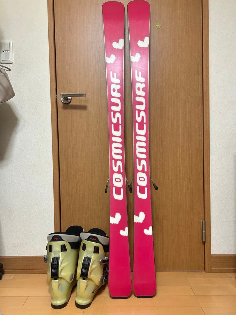 COSMIC SURF スキー板とブーツセット レディース