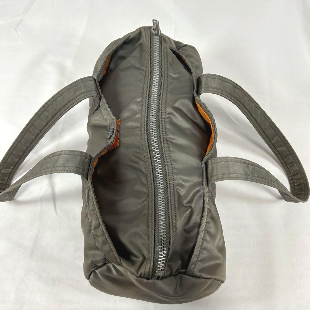 PORTER タンカー ミニボストンバッグ 筒型 肩がけ可 ハンドバッグ