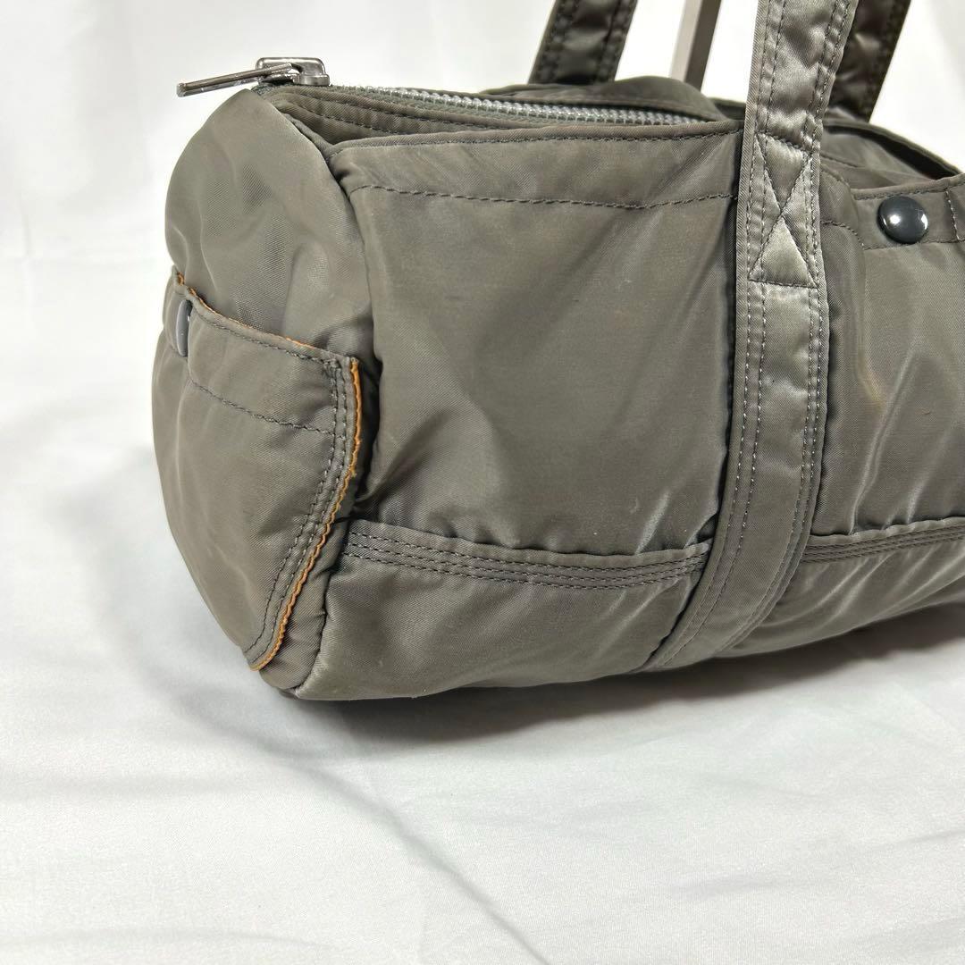 PORTER タンカー ミニボストンバッグ 筒型 肩がけ可 ハンドバッグ