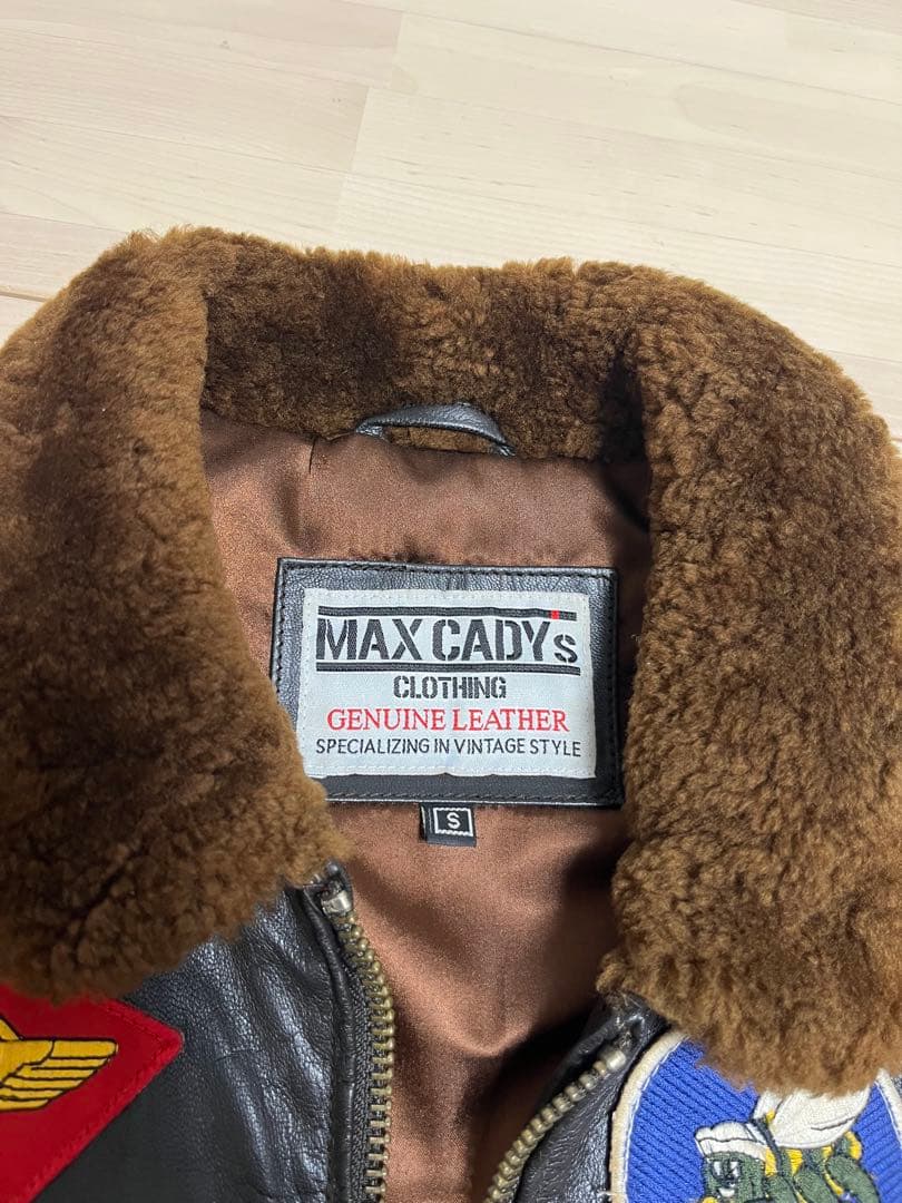 t*m様 MAX CADY's G-1トップガン レザー フライトジャケット S