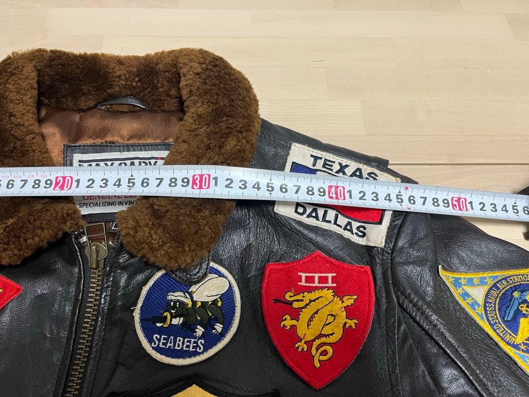 t*m様 MAX CADY's G-1トップガン レザー フライトジャケット S