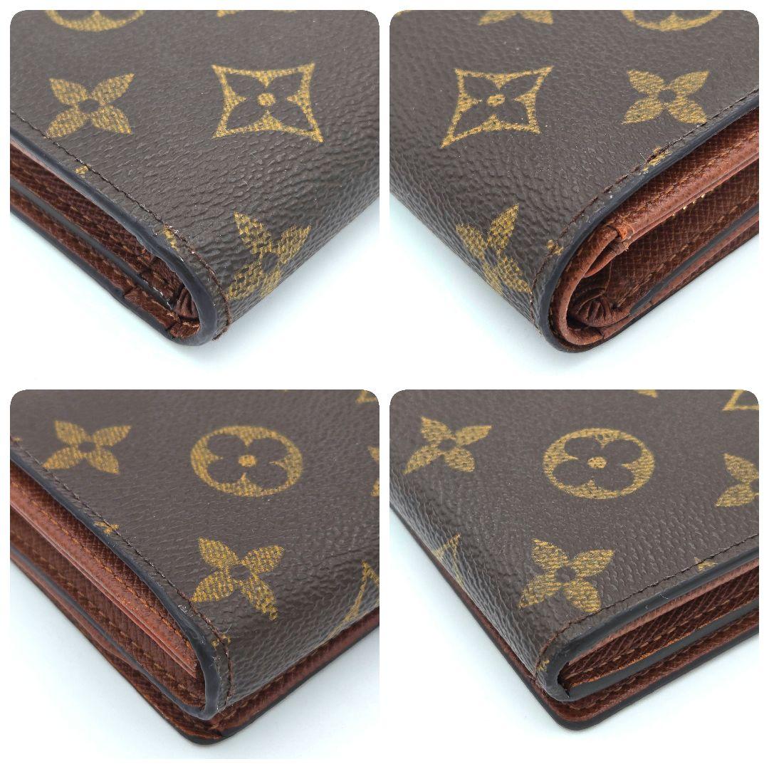 ルイヴィトン ポルトモネビエ トレゾール 二つ折り財布 モノグラム M61730