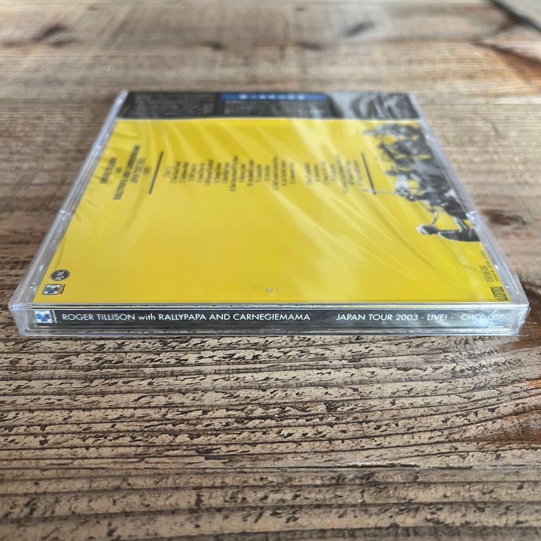 ◎新品未開封　ROGER TILLISON　JAPAN TOUR 2003　CD