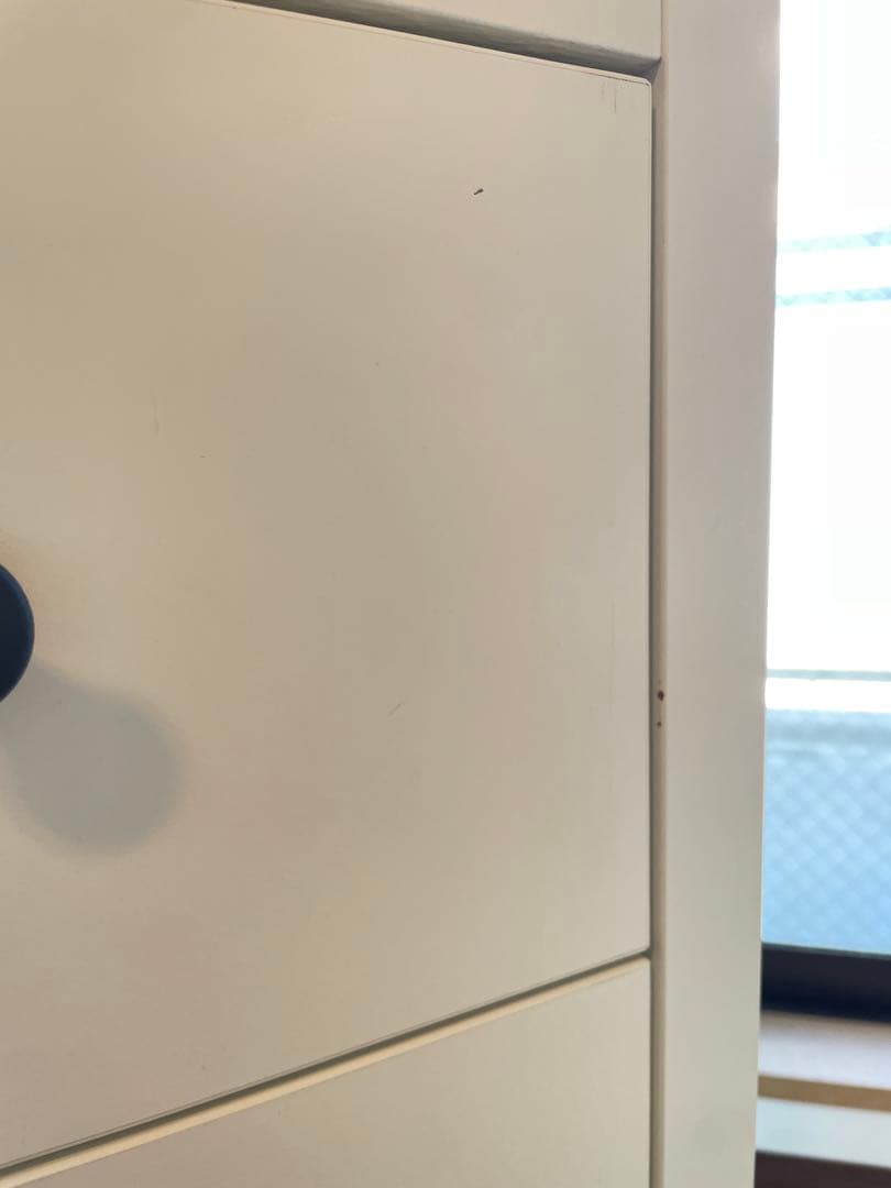 廃盤超美品　IKEA コッパン KOPPANG 3段チェスト　木製　ホワイト