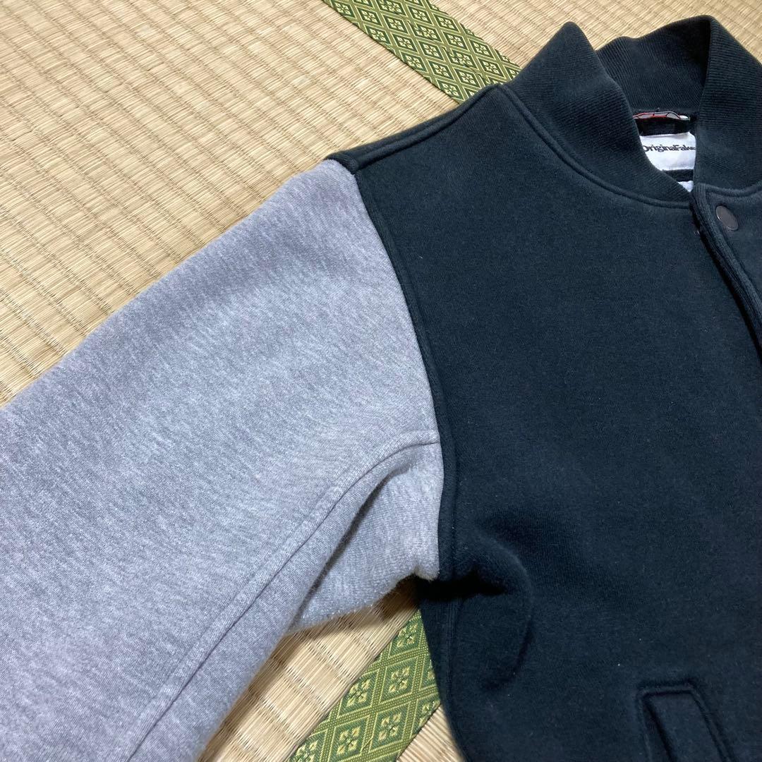 KAWS OriginalFake ループウィラー スウェット　スタジャン