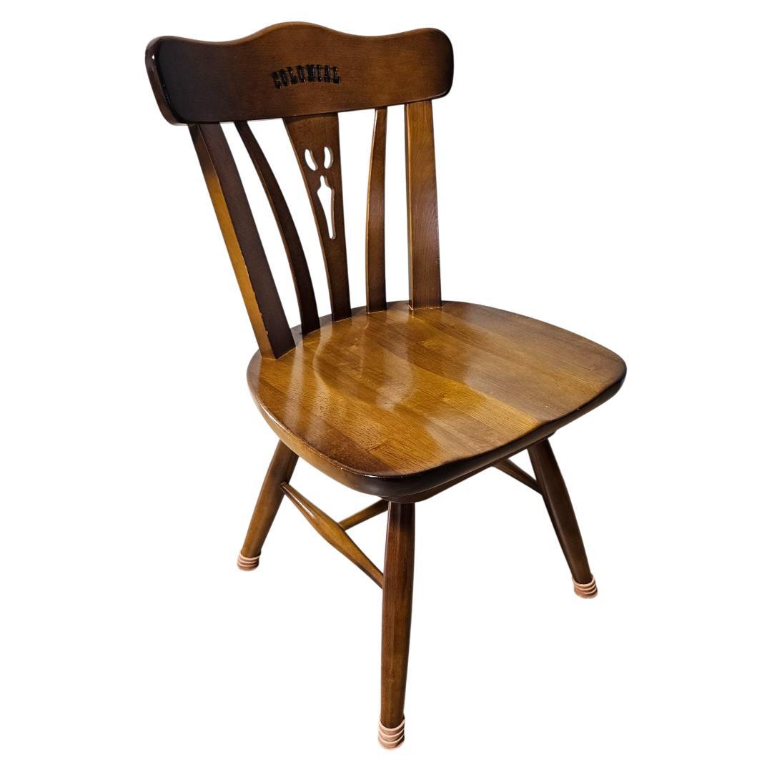 karimoku カリモク コロニアル 回転 ダイニングチェア② ヴィンテージ